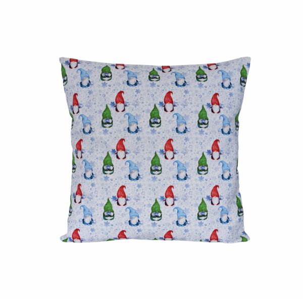 Red Green Blue Gonk Elf Christmas Snowflake Cushion Cover 14'' 16'' 18'' 20'' 22'' 24'' 26''